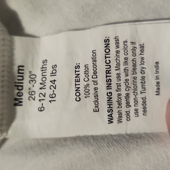 Bublo Baby Cotton Sleepsack 6-12Months - Picture 3 of 5